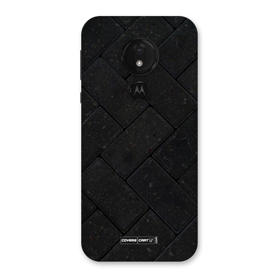 Bricks Pattern Back Case for Moto G7 Power