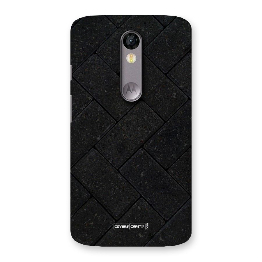Bricks Pattern Back Case for Moto X Force
