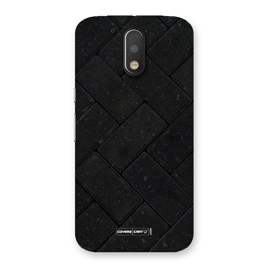 Bricks Pattern Back Case for Motorola Moto G4 Plus
