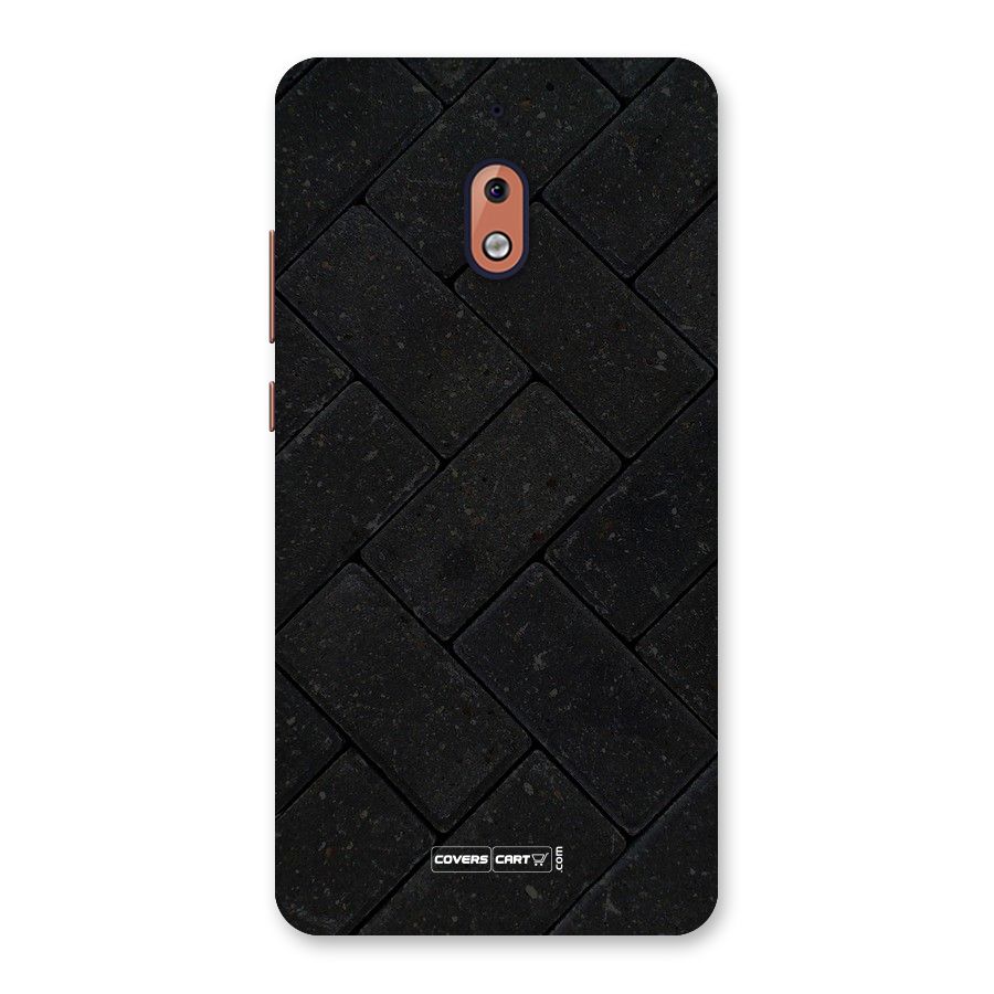 Bricks Pattern Back Case for Nokia 2.1