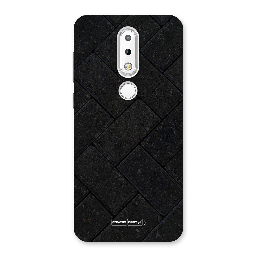 Bricks Pattern Back Case for Nokia 6.1 Plus