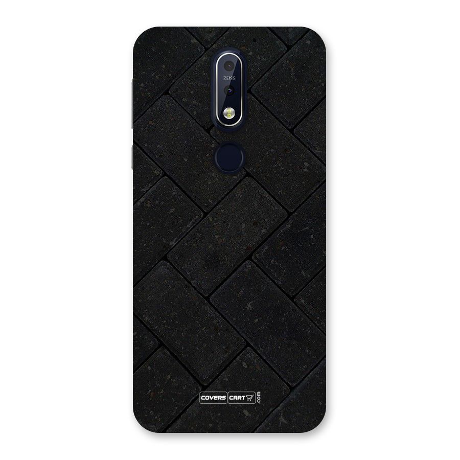 Bricks Pattern Back Case for Nokia 7.1