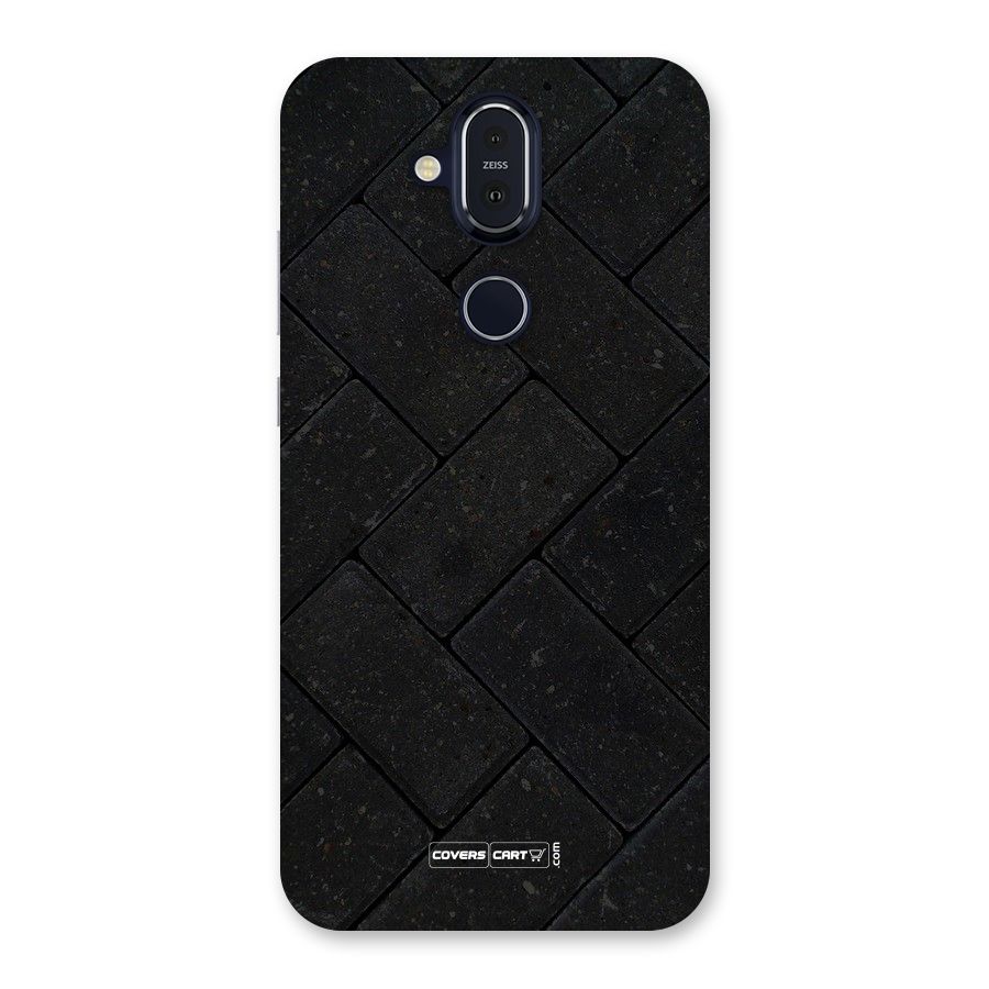 Bricks Pattern Back Case for Nokia 8.1