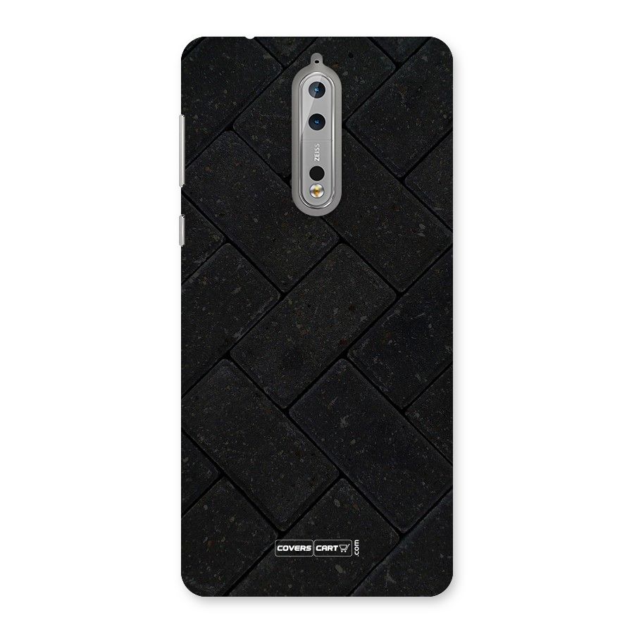 Bricks Pattern Back Case for Nokia 8