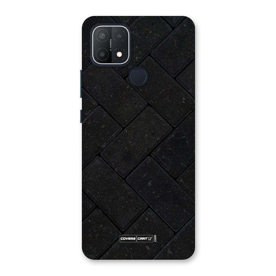 Bricks Pattern Back Case for Oppo A15s
