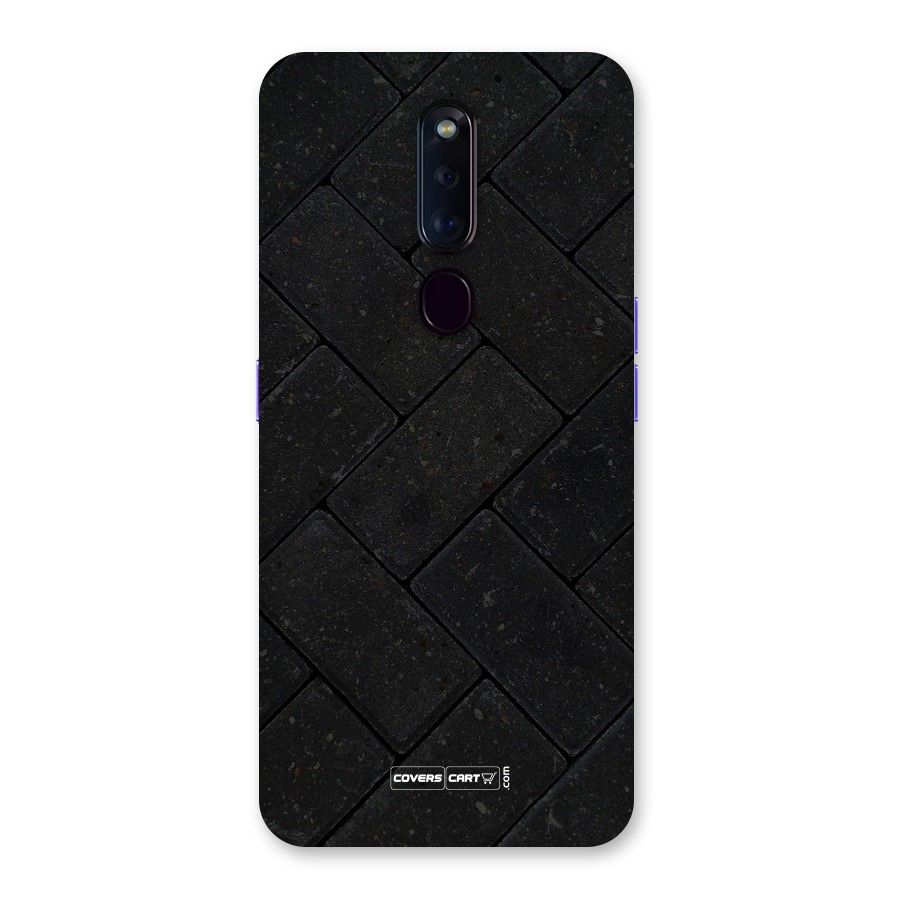 Bricks Pattern Back Case for Oppo F11 Pro