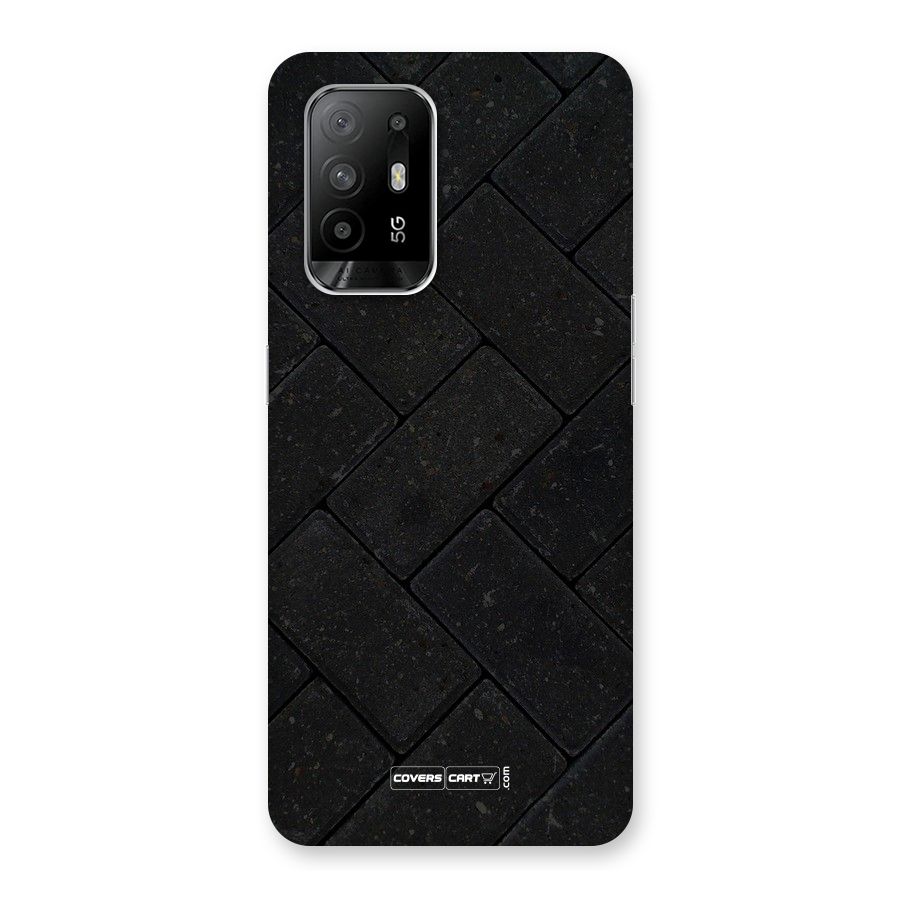 Bricks Pattern Back Case for Oppo F19 Pro Plus 5G