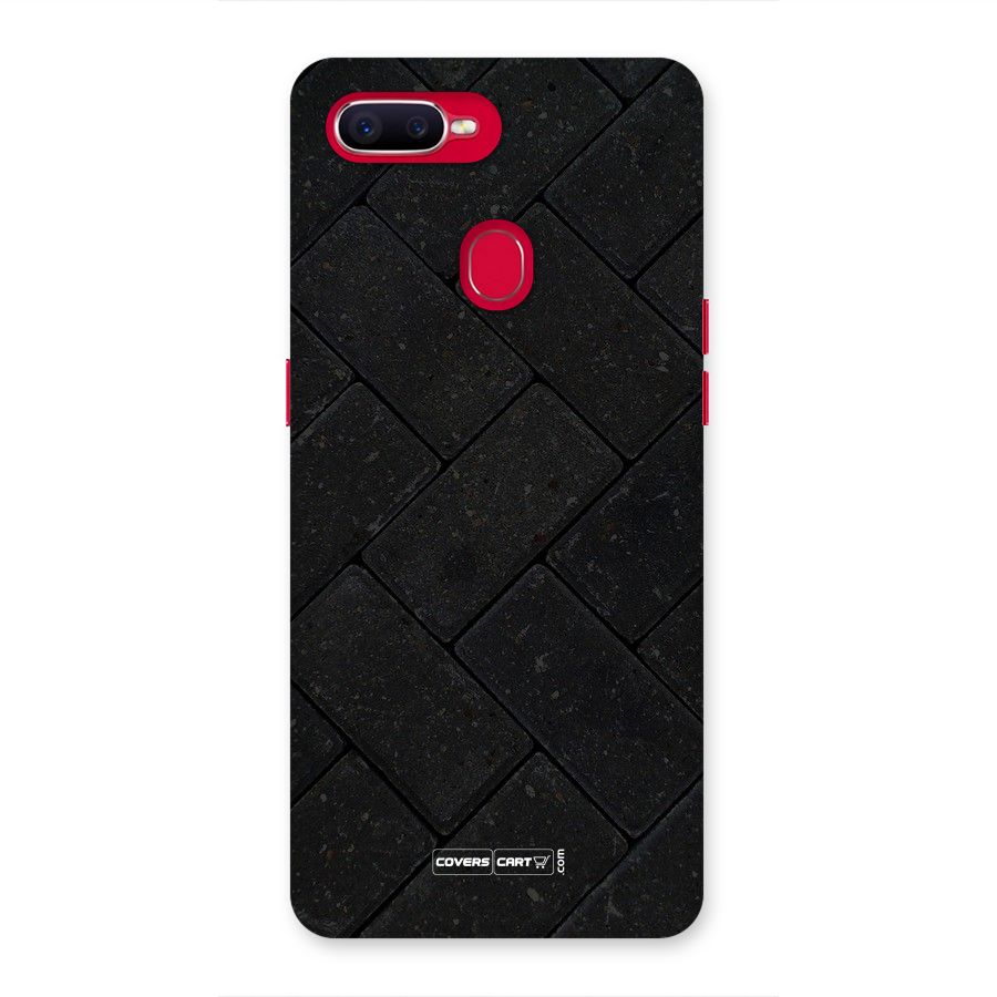 Bricks Pattern Back Case for Oppo F9 Pro