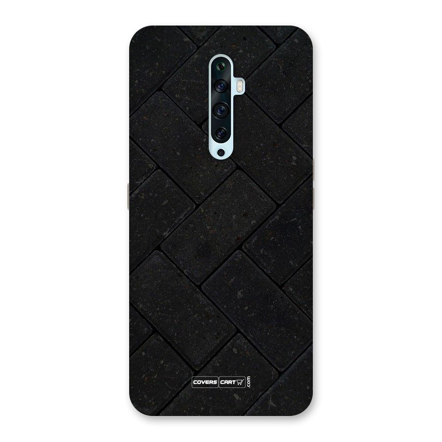 Bricks Pattern Back Case for Oppo Reno2 F