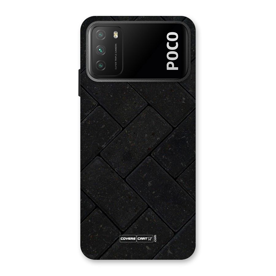 Bricks Pattern Back Case for Poco M3