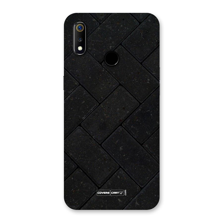 Bricks Pattern Back Case for Realme 3