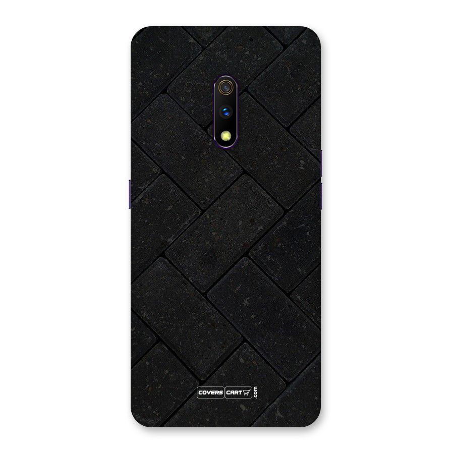 Bricks Pattern Back Case for Realme X