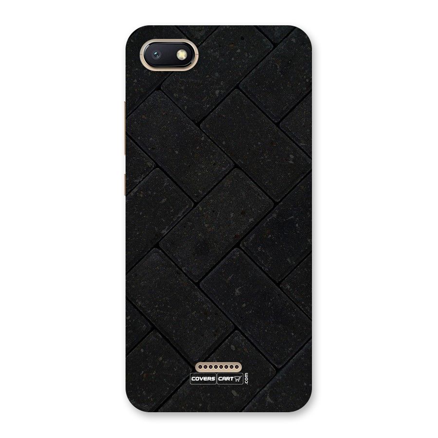 Bricks Pattern Back Case for Redmi 6A