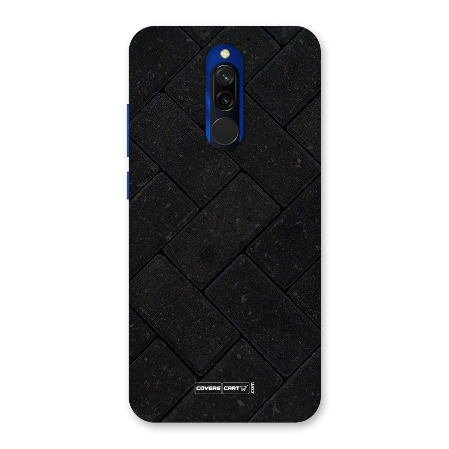Bricks Pattern Back Case for Redmi 8