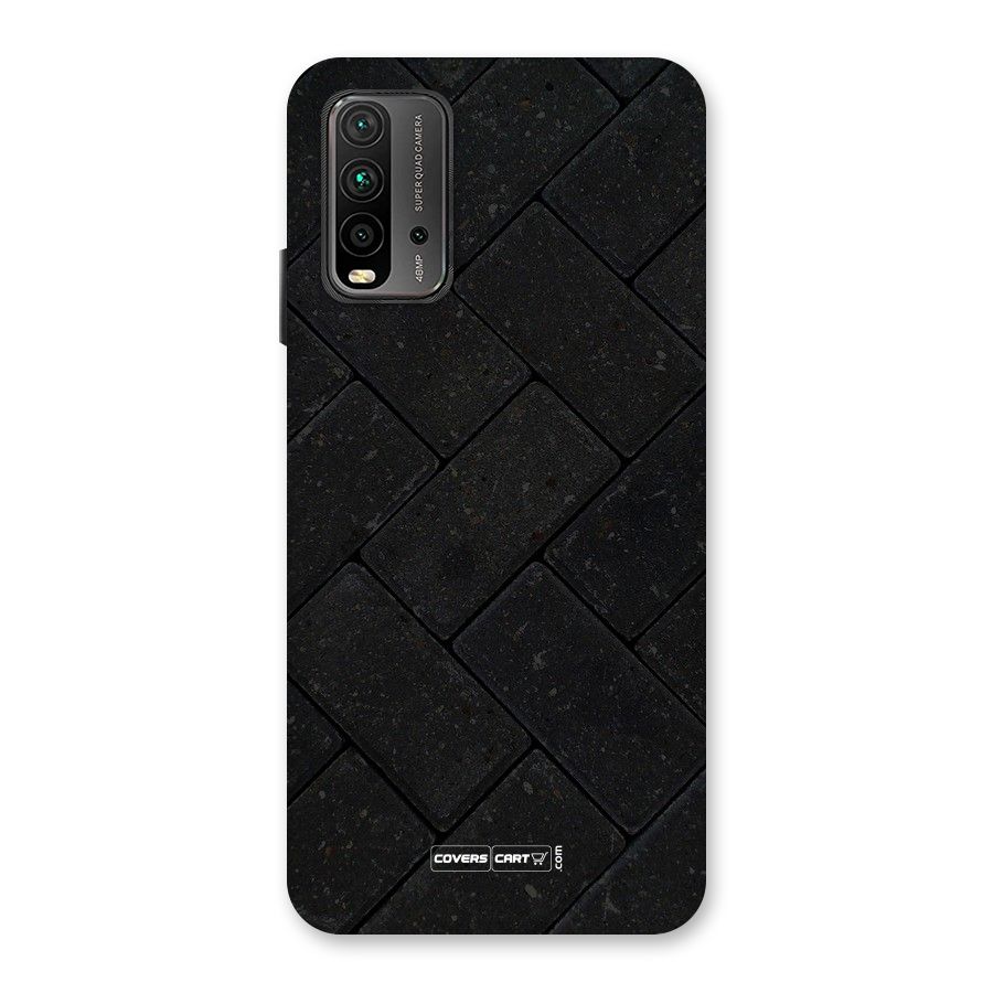 Bricks Pattern Back Case for Redmi 9 Power
