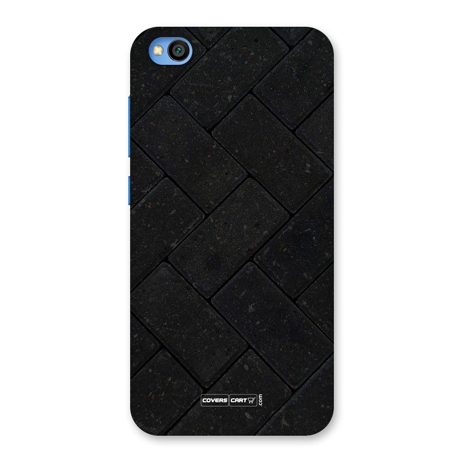 Bricks Pattern Back Case for Redmi Go
