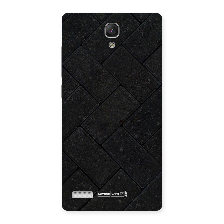 Bricks Pattern Back Case for Redmi Note