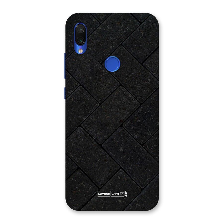 Bricks Pattern Back Case for Redmi Note 7S