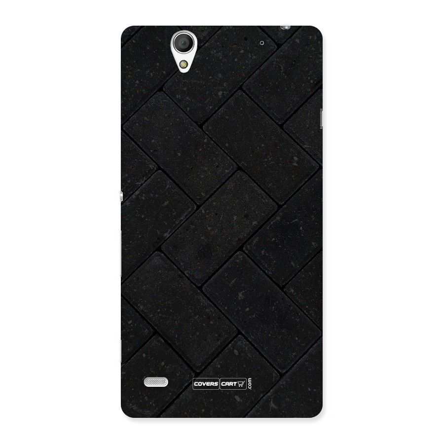 Bricks Pattern Back Case for Sony Xperia C4