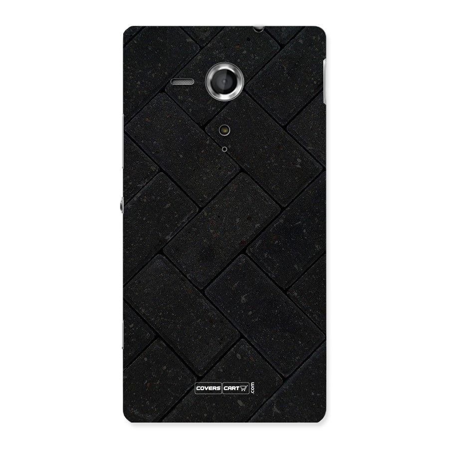 Bricks Pattern Back Case for Sony Xperia SP