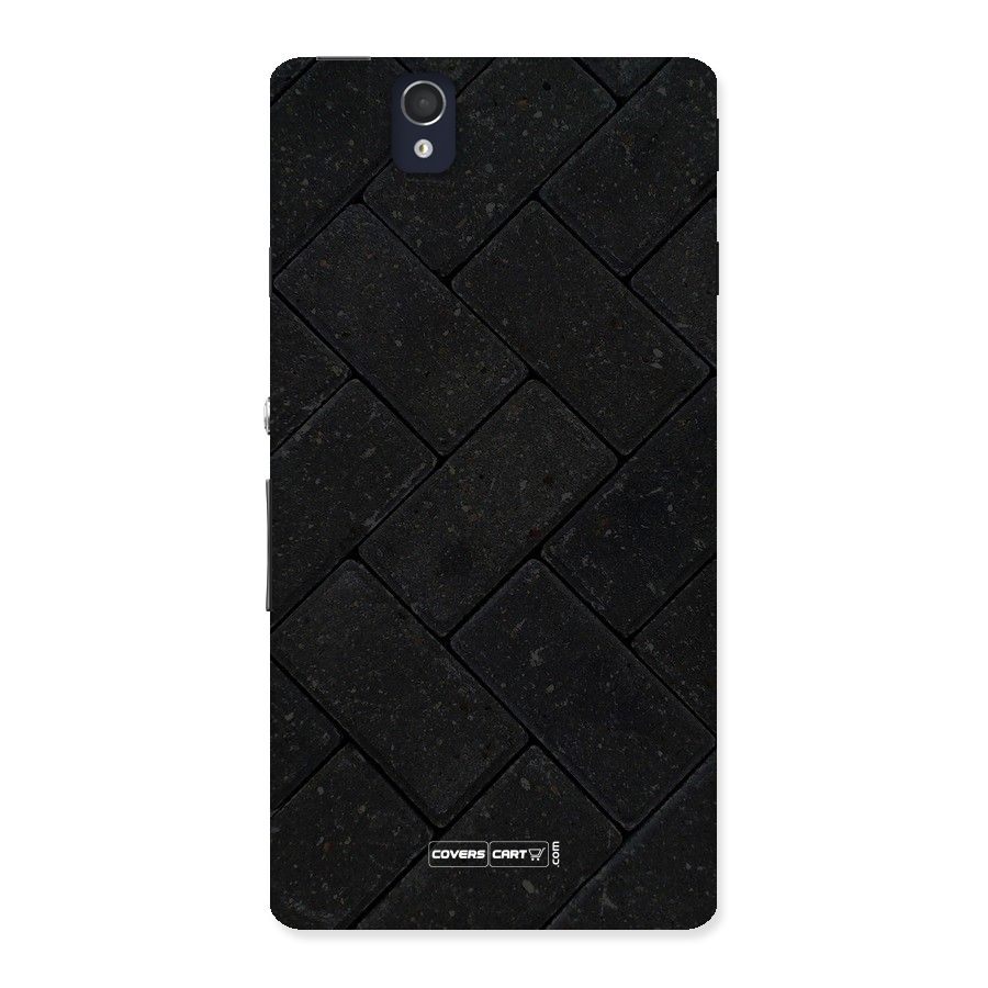 Bricks Pattern Back Case for Sony Xperia Z