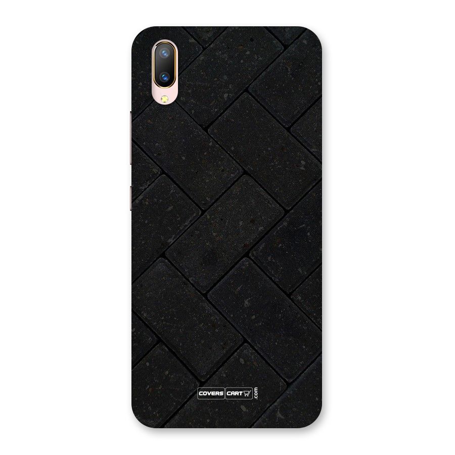 Bricks Pattern Back Case for Vivo V11 Pro