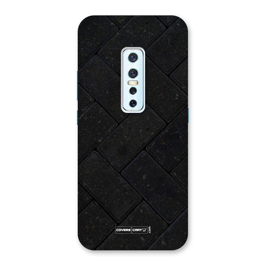 Bricks Pattern Back Case for Vivo V17 Pro