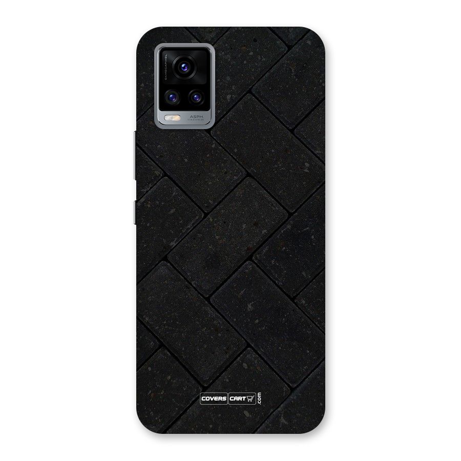 Bricks Pattern Back Case for Vivo V20