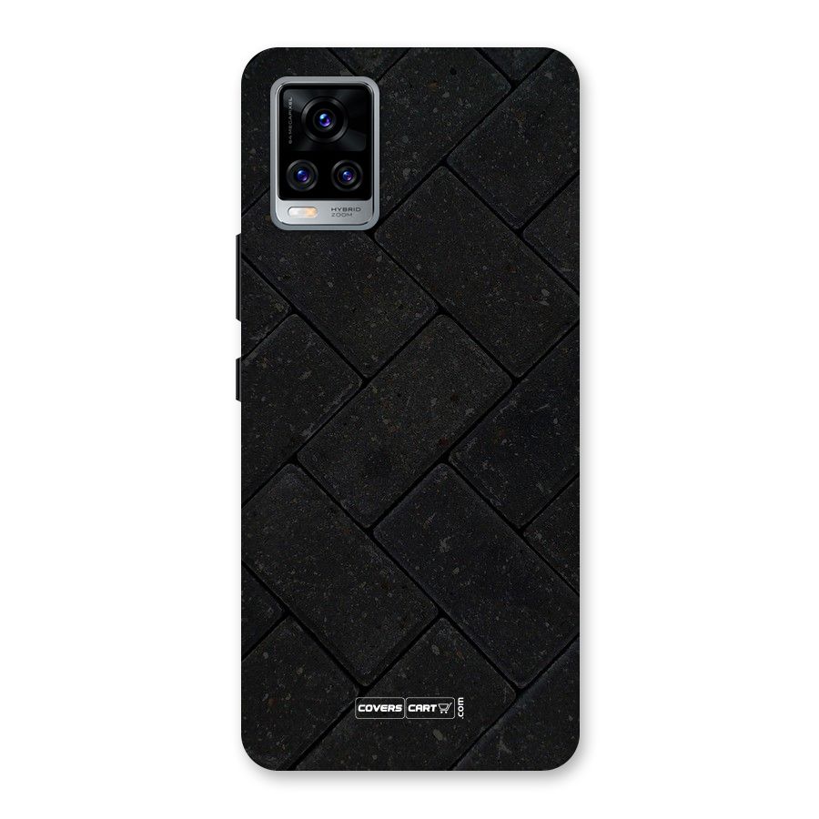 Bricks Pattern Back Case for Vivo V20 Pro