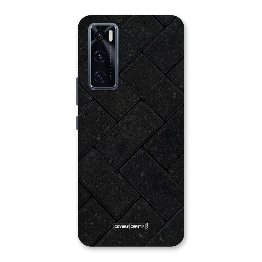 Bricks Pattern Back Case for Vivo V20 SE