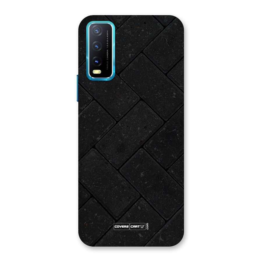 Bricks Pattern Back Case for Vivo Y20A