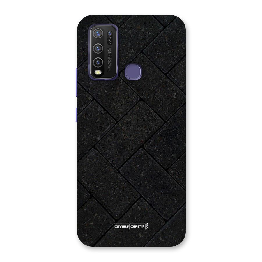 Bricks Pattern Back Case for Vivo Y30