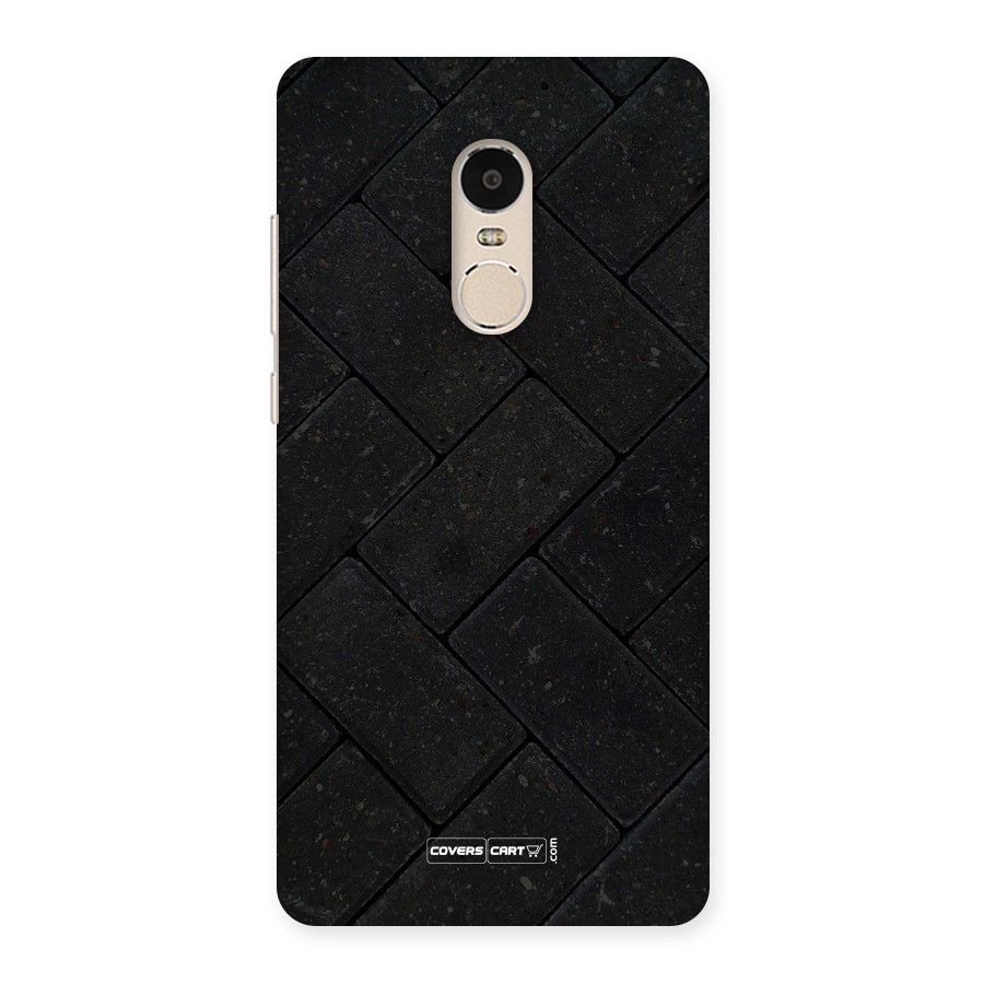 Bricks Pattern Back Case for Xiaomi Redmi Note 4