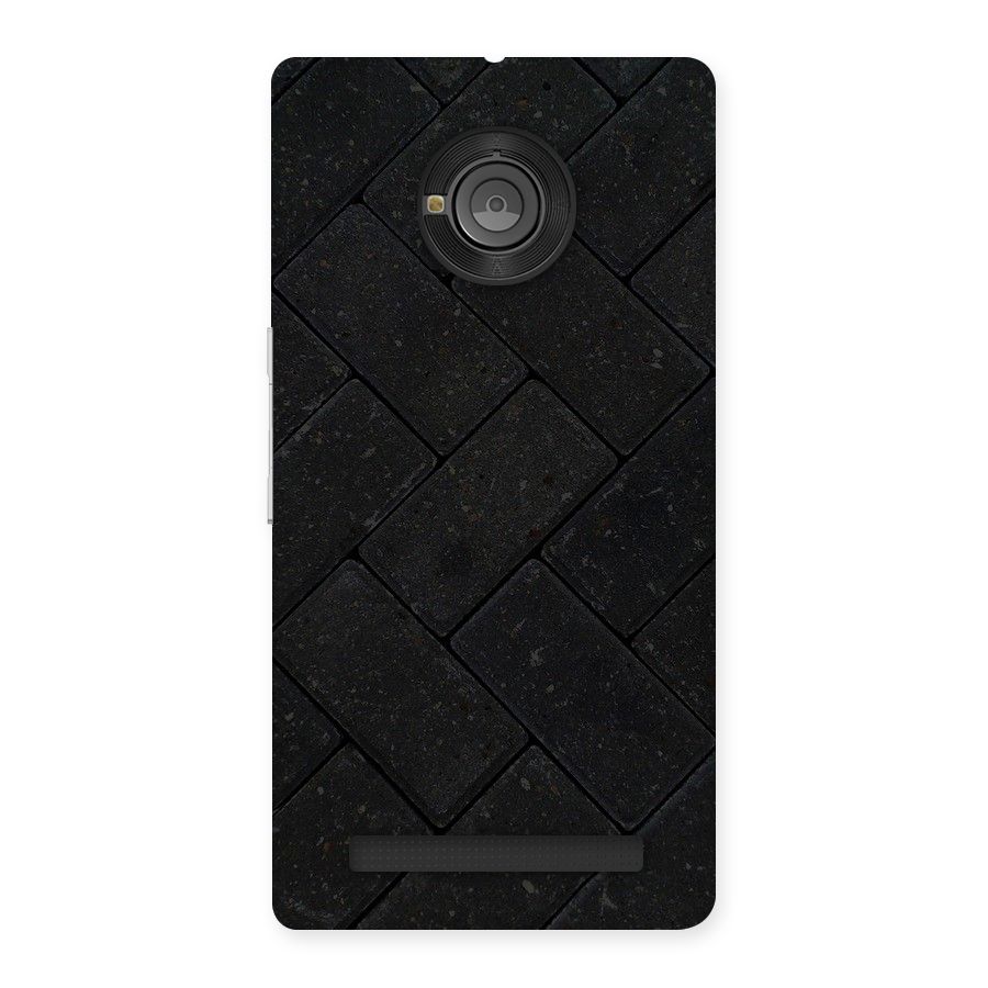 Bricks Pattern Back Case for Yu Yuphoria