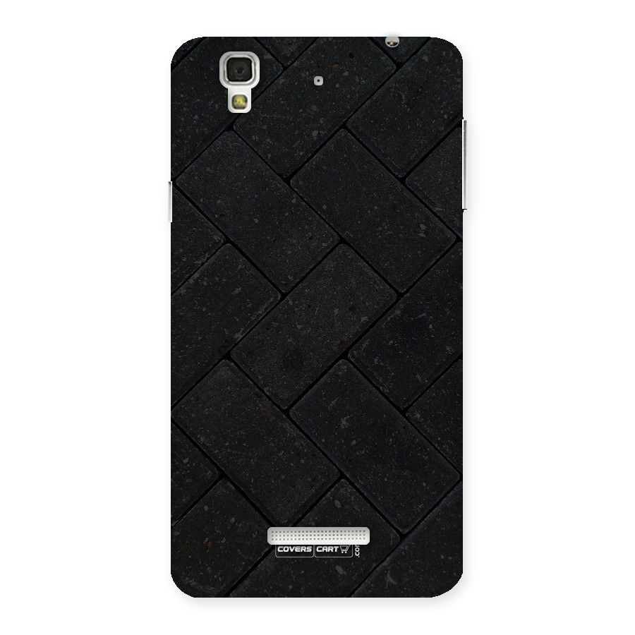 Bricks Pattern Back Case for Yu Yureka