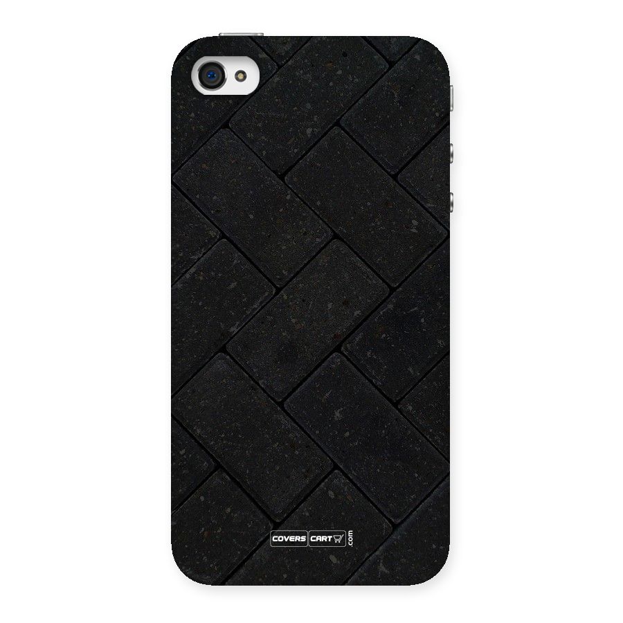 Bricks Pattern Back Case for iPhone 4 4s