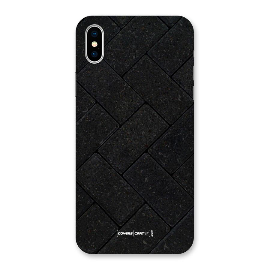 Bricks Pattern Back Case for iPhone XS