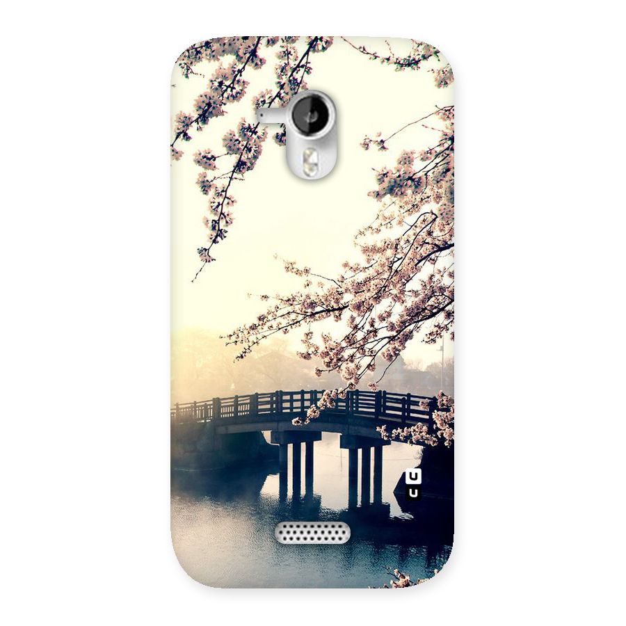 Bridge Blossom Back Case for Micromax Canvas HD A116