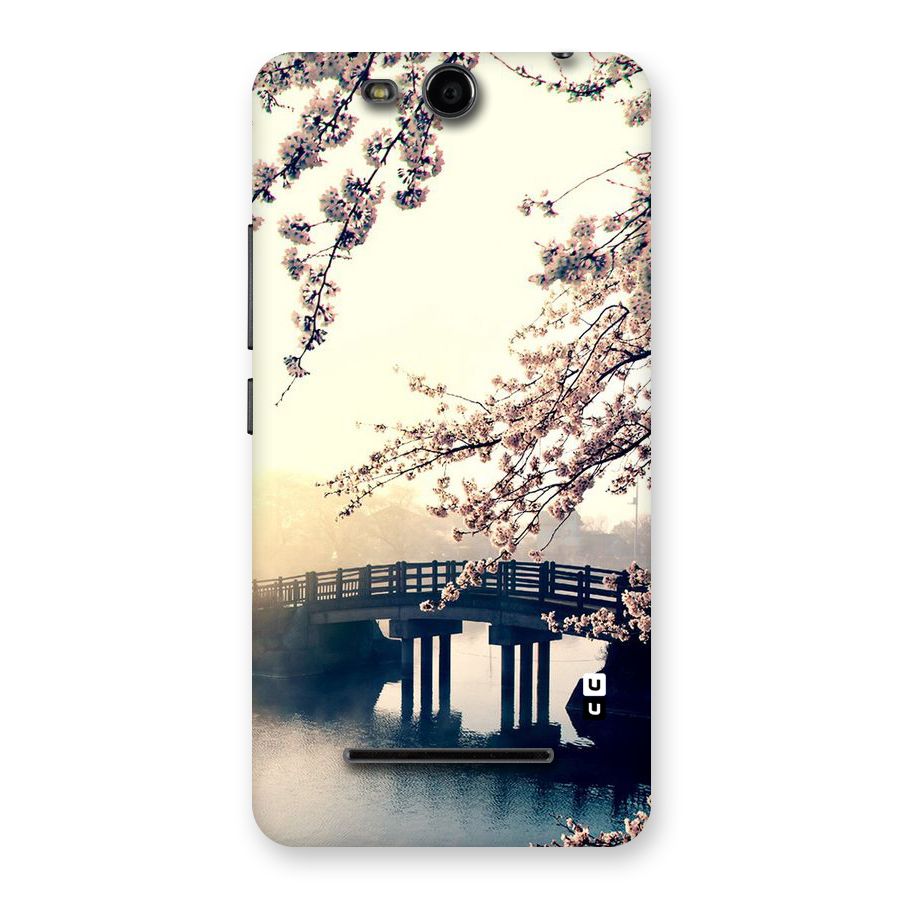 Bridge Blossom Back Case for Micromax Canvas Juice 3 Q392