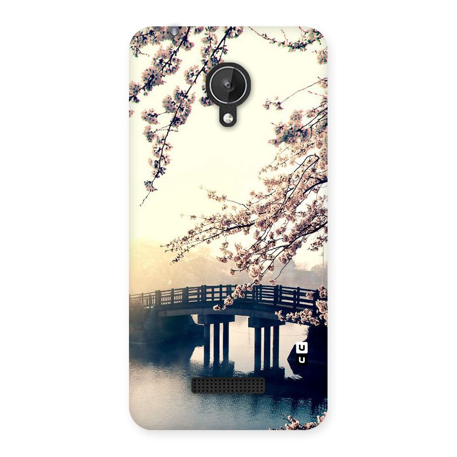 Bridge Blossom Back Case for Micromax Canvas Spark Q380
