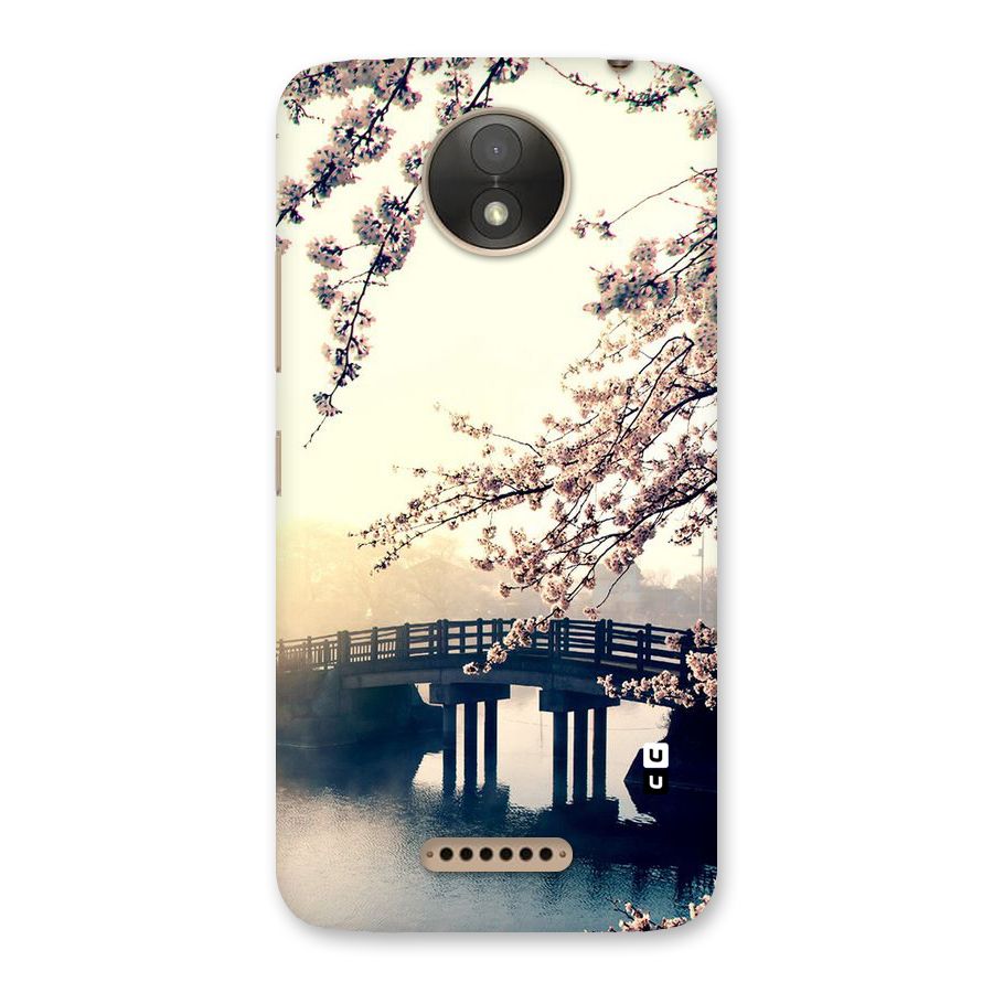 Bridge Blossom Back Case for Moto C Plus