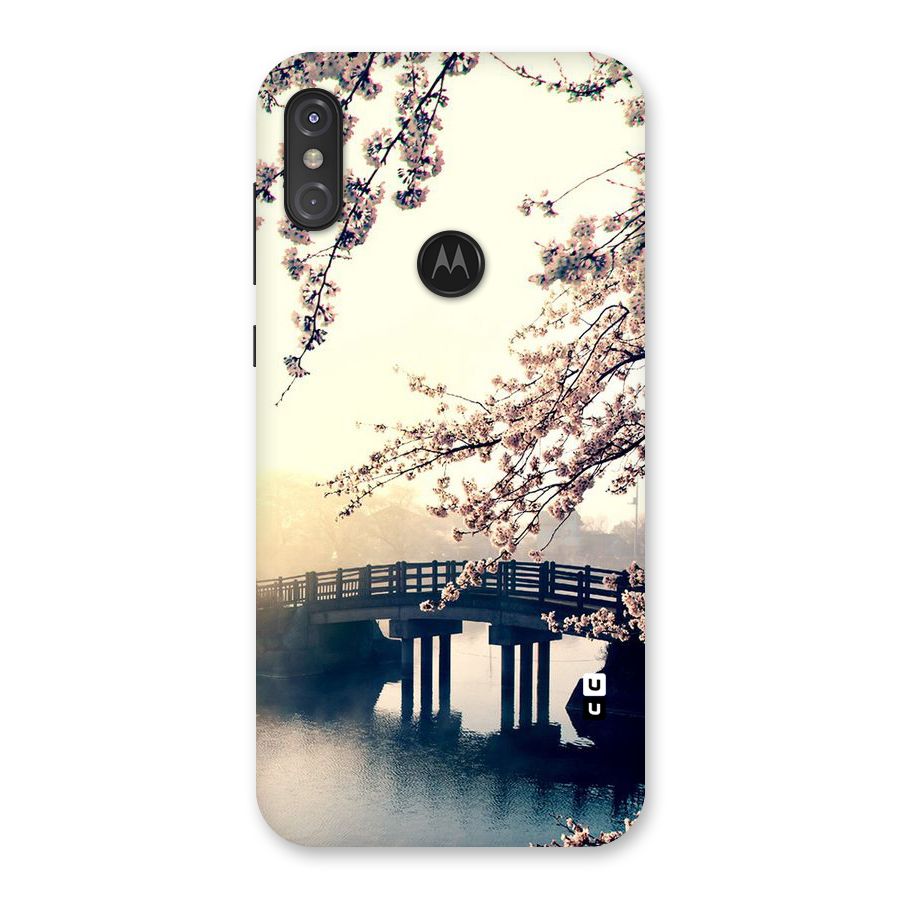 Bridge Blossom Back Case for Motorola One Power