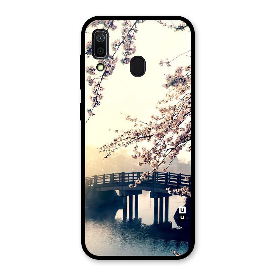 Bridge Blossom Glass Back Case for Galaxy A30