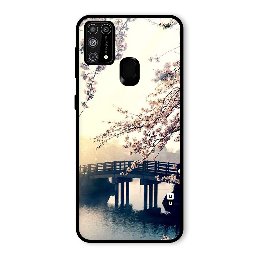 Bridge Blossom Glass Back Case for Galaxy F41