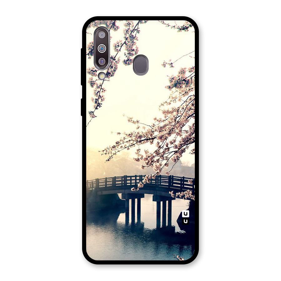 Bridge Blossom Glass Back Case for Galaxy M30