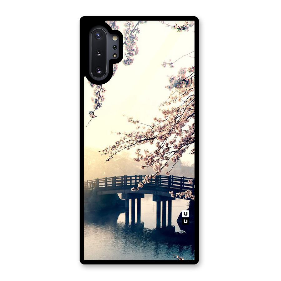 Bridge Blossom Glass Back Case for Galaxy Note 10 Plus