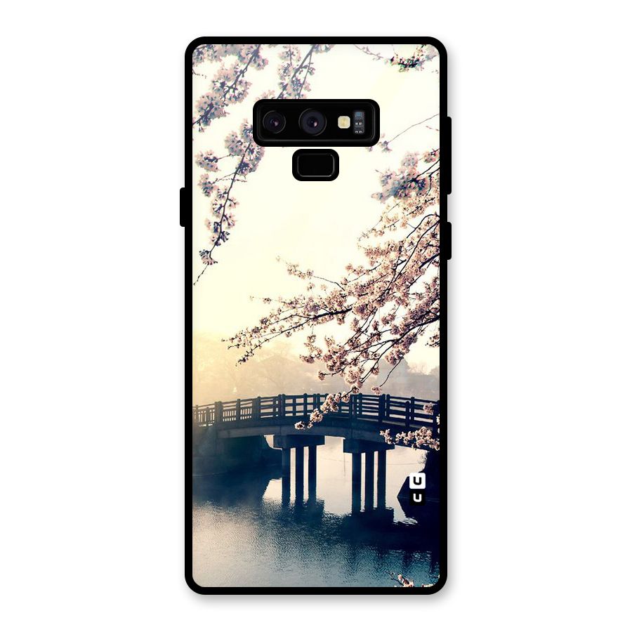 Bridge Blossom Glass Back Case for Galaxy Note 9