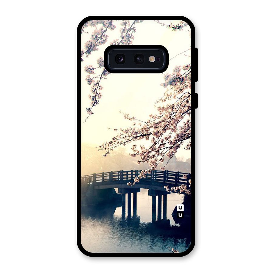 Bridge Blossom Glass Back Case for Galaxy S10e