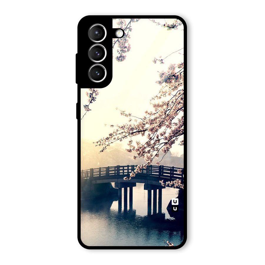 Bridge Blossom Glass Back Case for Galaxy S21 5G