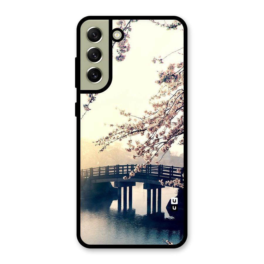 Bridge Blossom Glass Back Case for Galaxy S21 FE 5G